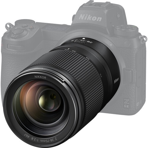 Nikon NIKKOR Z 28-75mm f/2.8 Full Frame Mirrorless Camera Lens - Professional Zoom Lens for Portrait, Travel & Low Light Photography