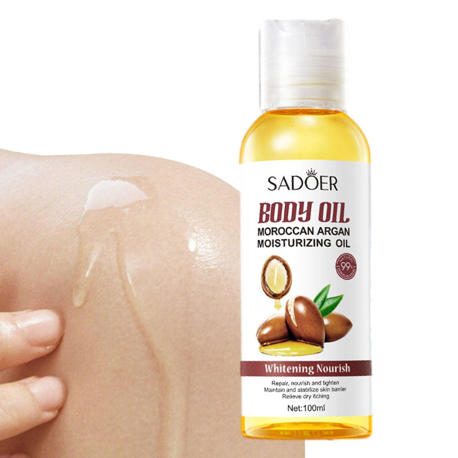 Blossom Body Oil - Hydrating & Moisturizing Face & Skin Care Oil for Lifting, Firming, Burns, Wounds, Dry & Chapped Skin - Natural Scar Treatment for Daily Skincare & Post-Tattoo Healing