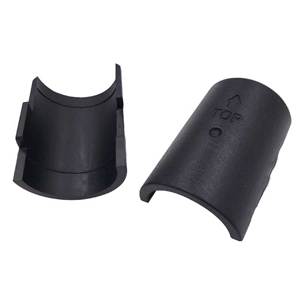 50 Pcs Black Wire Shelving Shelf Lock Clips - 1