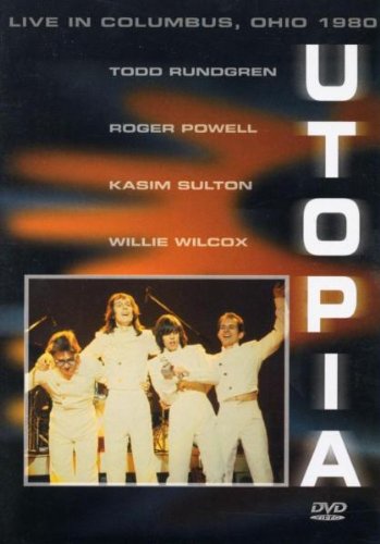 Todd Rundgren - Utopia Live in Columbus Ohio 1980 Concert DVD | Rare Vintage Performance | Perfect for Music Collectors & Classic Rock Fans | Great for Home Entertainment & Retro Music Nights