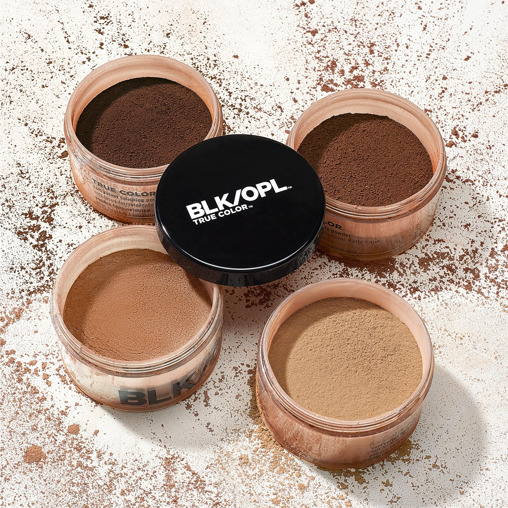 Black Opal True Color Soft Velvet Finishing Powder 0.7oz - Medium for Flawless Makeup