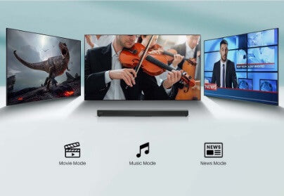 Hisense HS205 2.0 CH Soundbar - Compact Home Theater Sound Bar with Bluetooth, HDMI ARC, and Enhanced Bass - Perfect for TV, Movies, and Gaming in Living Rooms & Bedrooms