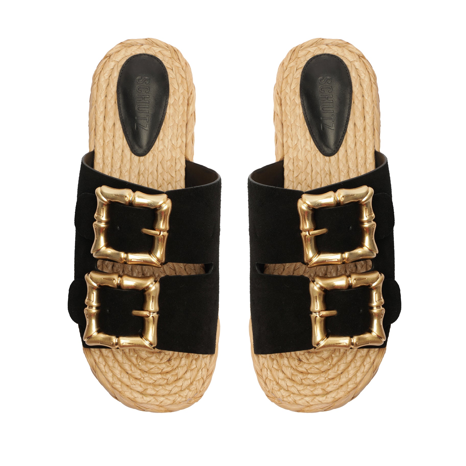 Enola Rope Flat Sandal - Women's Comfortable Braided Leather Slides for Summer Beach, Pool, and Casual Outings