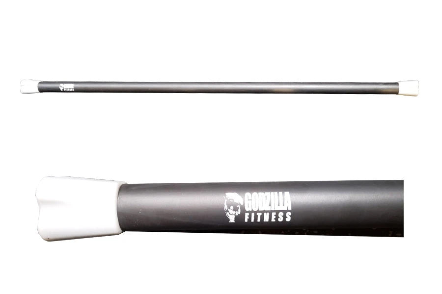 15lb Warrior Body Bar - Premium Weighted Fitness Bar for Strength Training, Home Workouts & Gym Exercises - Perfect for CrossFit, Yoga & Functional Training