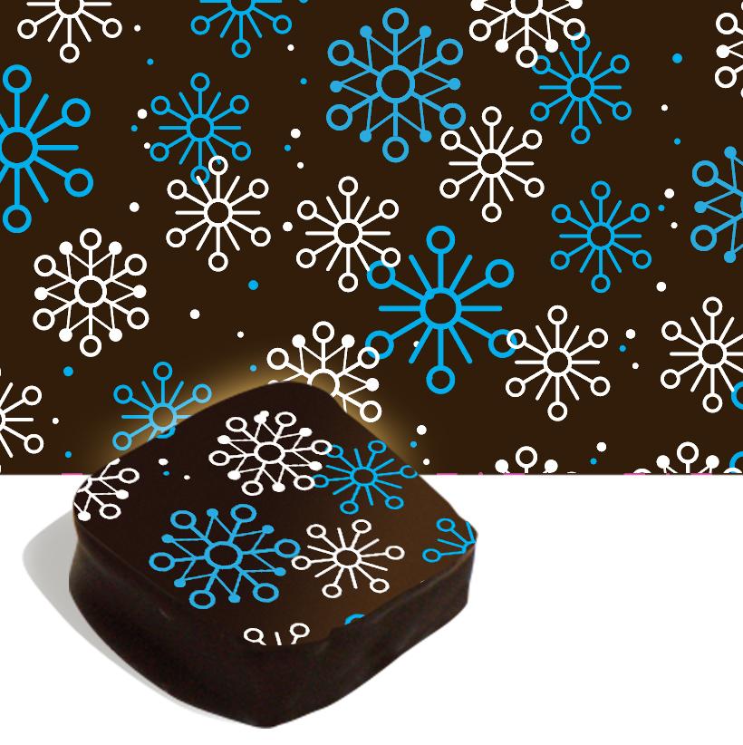 Dance of the Snowflakes Water Slide Decal Transfer Sheet - DIY Nail Art, Craft Projects & Holiday Decorations