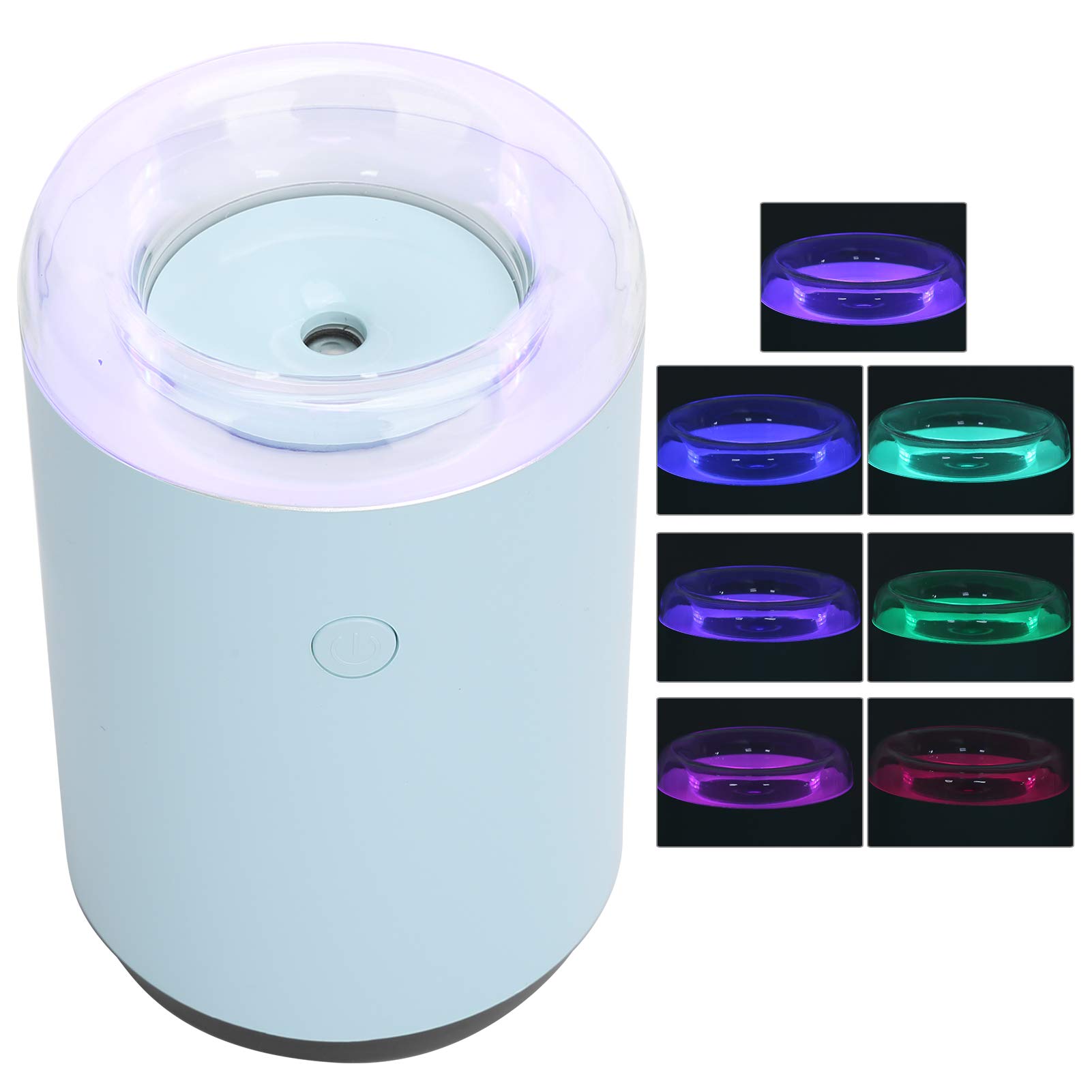 ASixxSix Air Humidifier - Portable Mini Humidifier with Quiet Operation for Home & Office - Perfect for Bedroom, Living Room, Study & Meeting Rooms (Blue) | Improve Air Quality & Relieve Dryness
