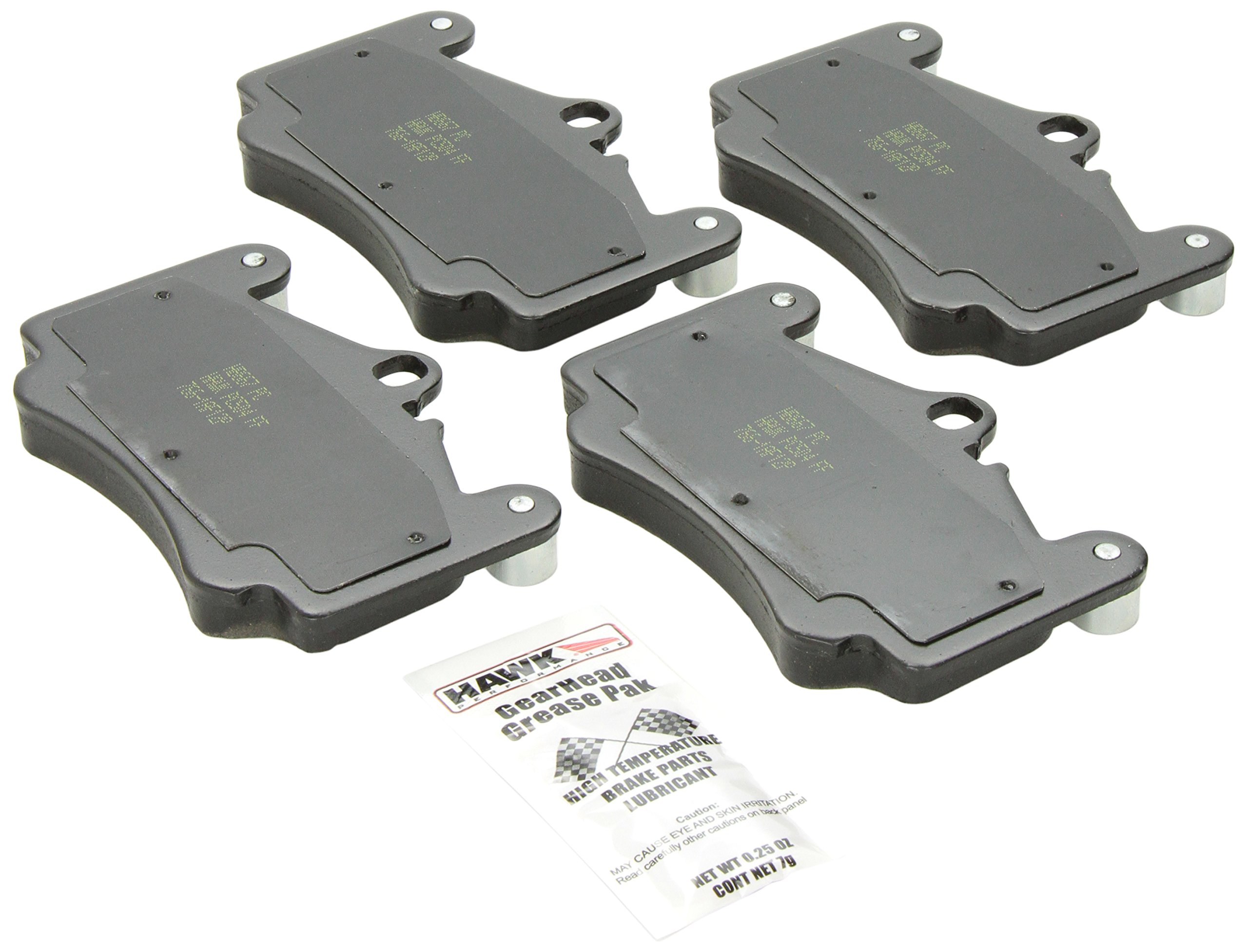 HB667Z.622 Ceramic Brake Pads - High Performance Low Noise Brake Pads for Cars, Trucks & SUVs - Perfect for Daily Commuting & Highway Driving