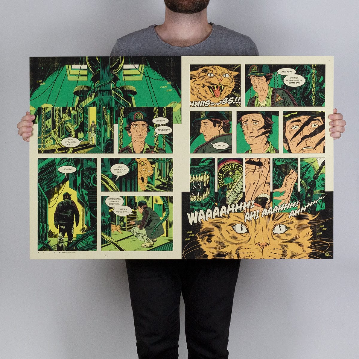 Alien Variant Poster - Sci-Fi Movie Wall Art for Home, Office & Theater Decor | Perfect for Movie Fans & Collectors
