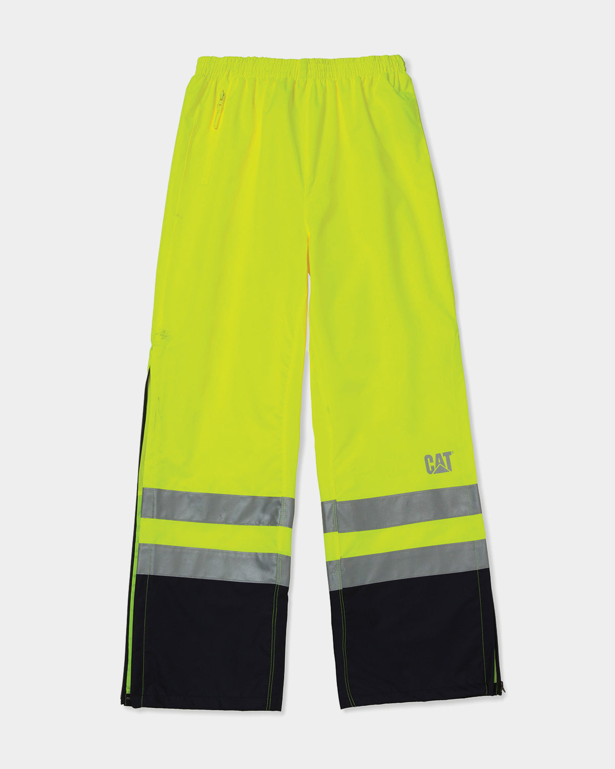 High Visibility Waterproof Pants for Men - Reflective Work Pants for Construction, Cycling & Outdoor Safety