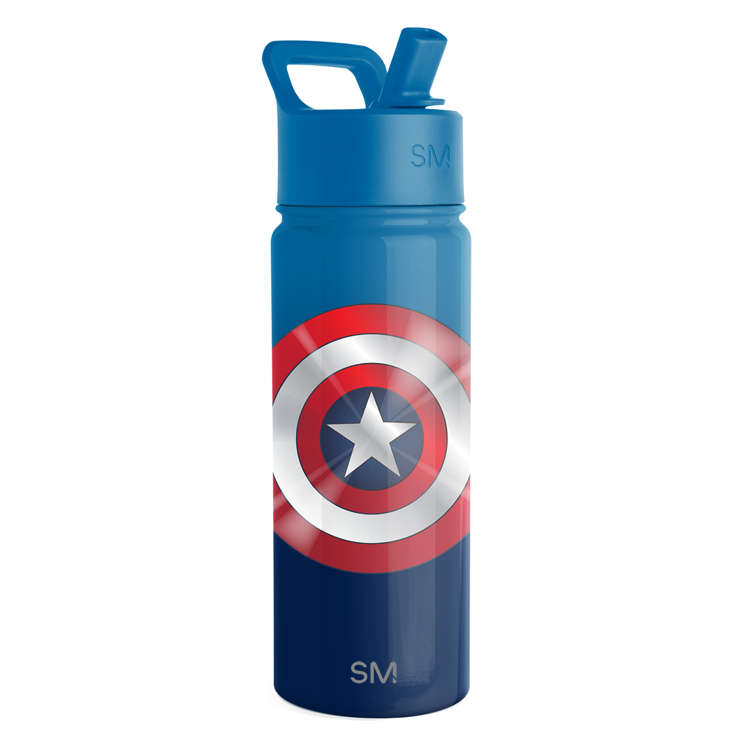 Summit Kids Water Bottle with Straw Lid - BPA Free, Leak Proof, Insulated Stainless Steel Bottle for School, Sports & Outdoor Activities