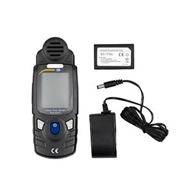 PCE VOC 1 Air Quality Meter - Portable Indoor Air Quality Monitor for Home, Office & Industrial Use - Measures VOC, Temperature & Humidity - Ideal for IAQ Testing, HVAC Maintenance & Environmental Monitoring