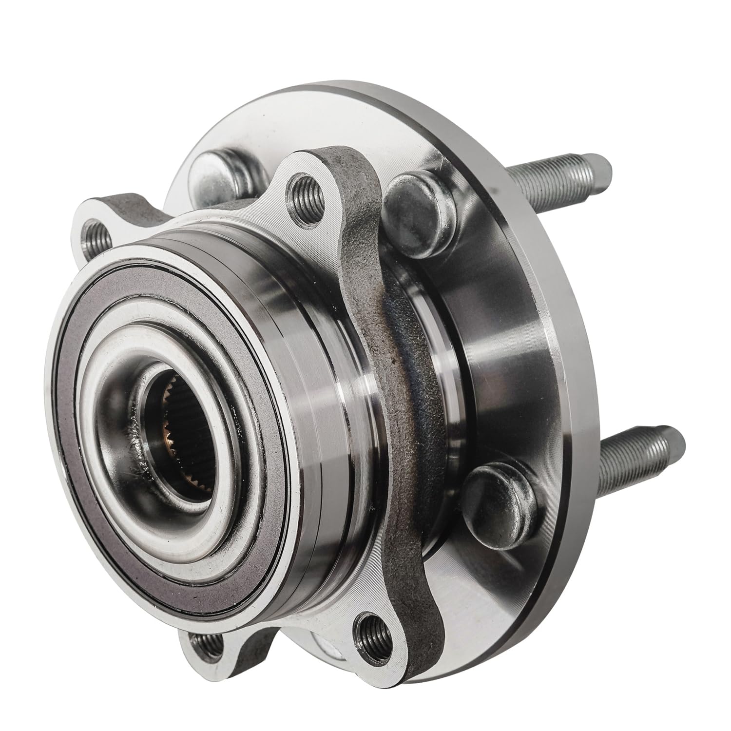 Detroit Axle - Pair of 513275 Rear Wheel Bearing Hubs for Ford Edge Flex Taurus Lincoln MKS MKT MKX | 2 Wheel Bearing and Hub Assembly Replacement | Perfect for Off-Roading, Towing & Daily Commuting