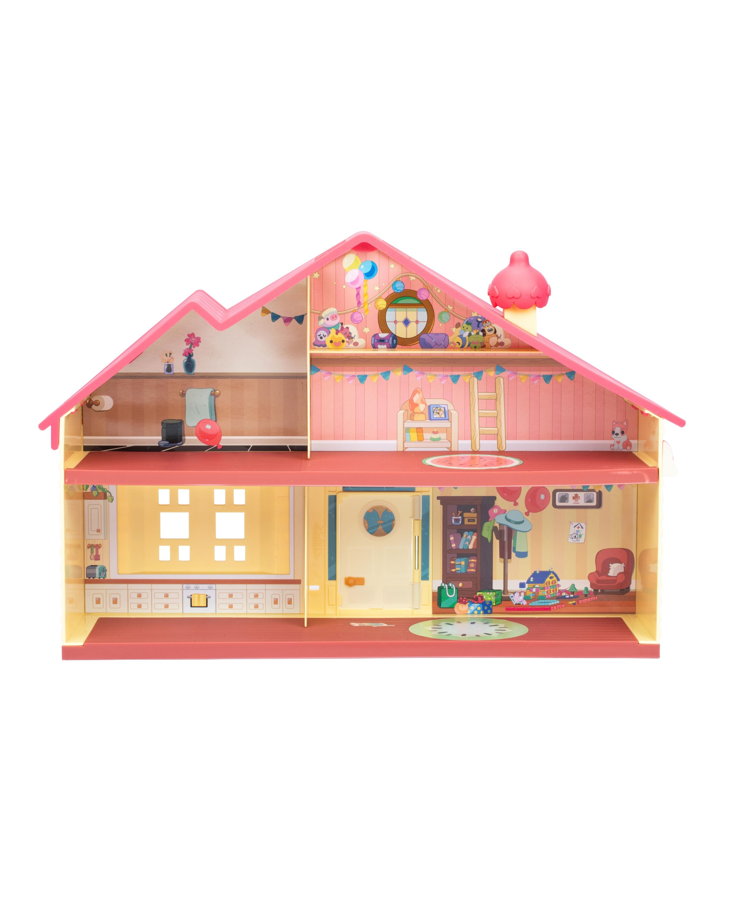Bluey Celebration House S11 - Interactive Playhouse for Kids, Perfect for Birthday Parties & Indoor Playtime | Official Licensed Bluey Toy