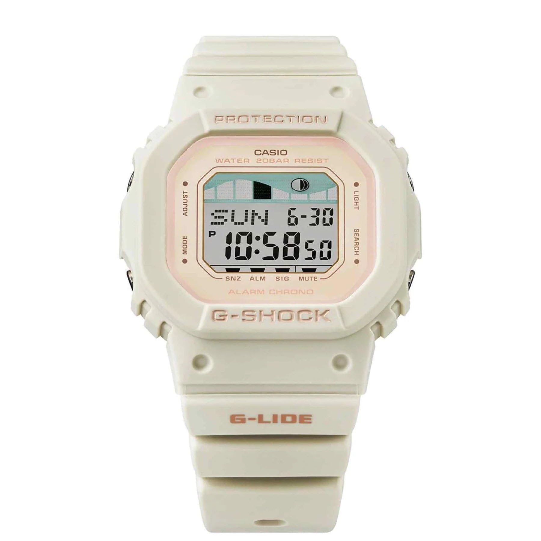 Casio Women's GLX-S5600-7ER Digital Quartz Watch with Durable Plastic Strap - Sporty & Stylish for Running, Swimming & Everyday Wear