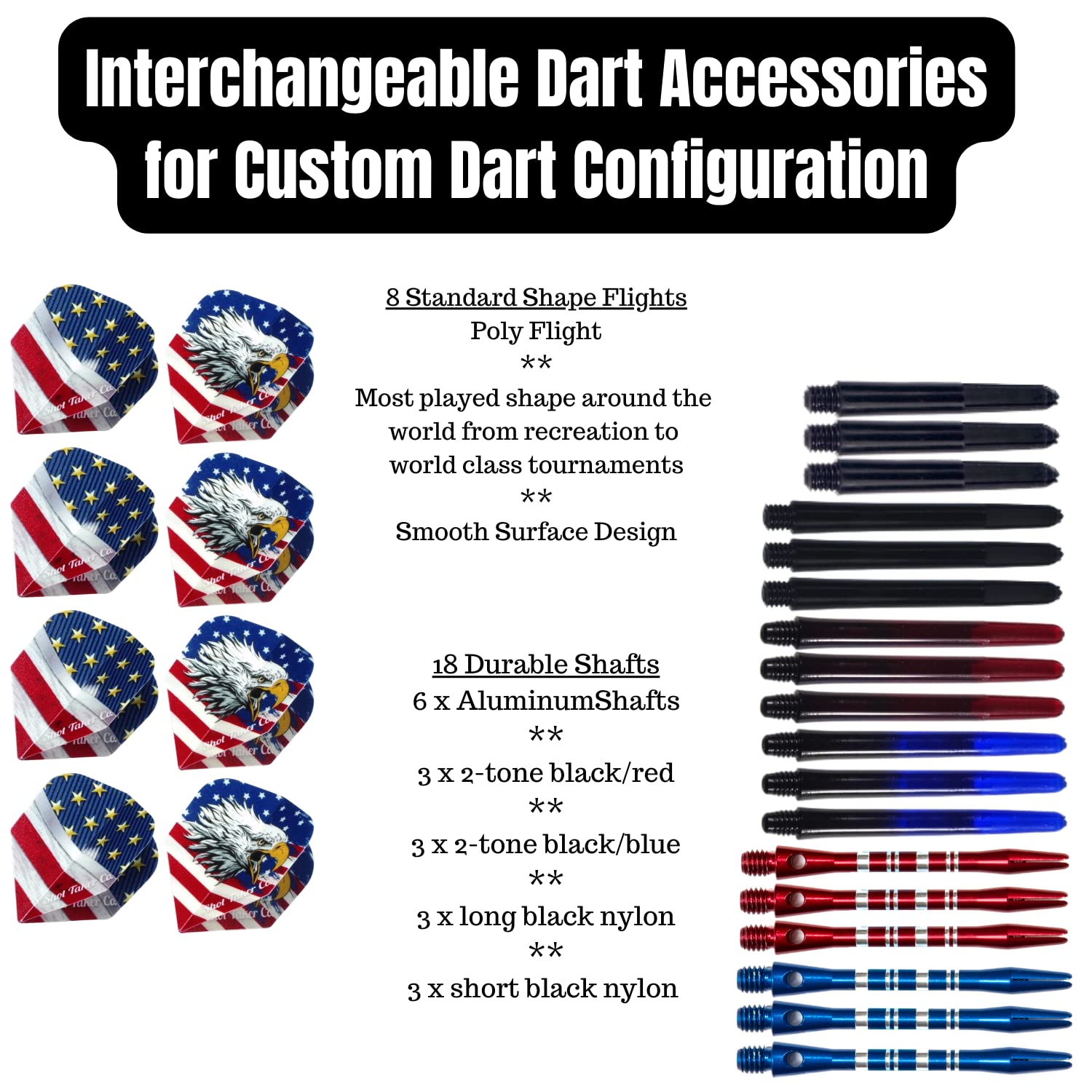 Premium Soft Tip Darts Set for Electronic Dartboards - Professional Brass Barrel Darts with Plastic/Aluminum Shafts, Rubber O-Rings, Flights & 50PC 2BA Tips - Includes Wrench for Easy Assembly - Perfect for Home Bars, Game Rooms & Competitive Play
