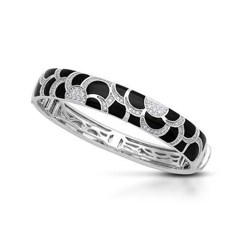 Adina Bangle Bracelet for Women - Elegant Gold & Silver Fashion Jewelry - Perfect for Parties, Weddings & Everyday Wear