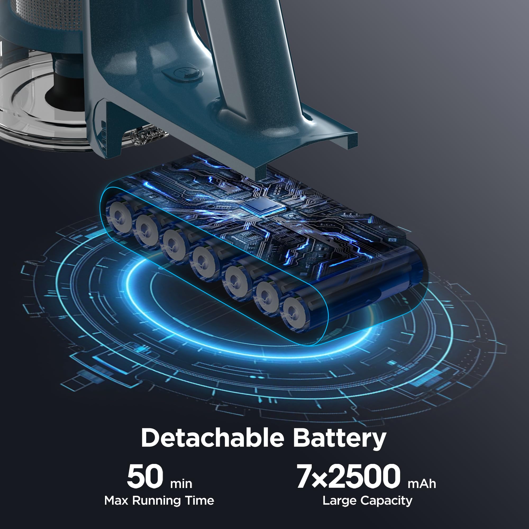 **Powerful 400W Cordless Stick Vacuum Cleaner - 33kPa Suction, Auto Mode, 50Min Runtime, LED Display, Rechargeable & Anti-Tangle - Lightweight for Home, Pet Hair, Carpets & Hard Floors - Perfect for Quick Cleanups & Pet Owners**