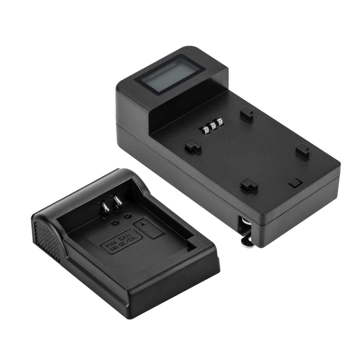 Compact Smart LCD Charger for Canon NB-13L Battery - Fast Charging with Digital Display - Perfect for Travel & Professional Photography
