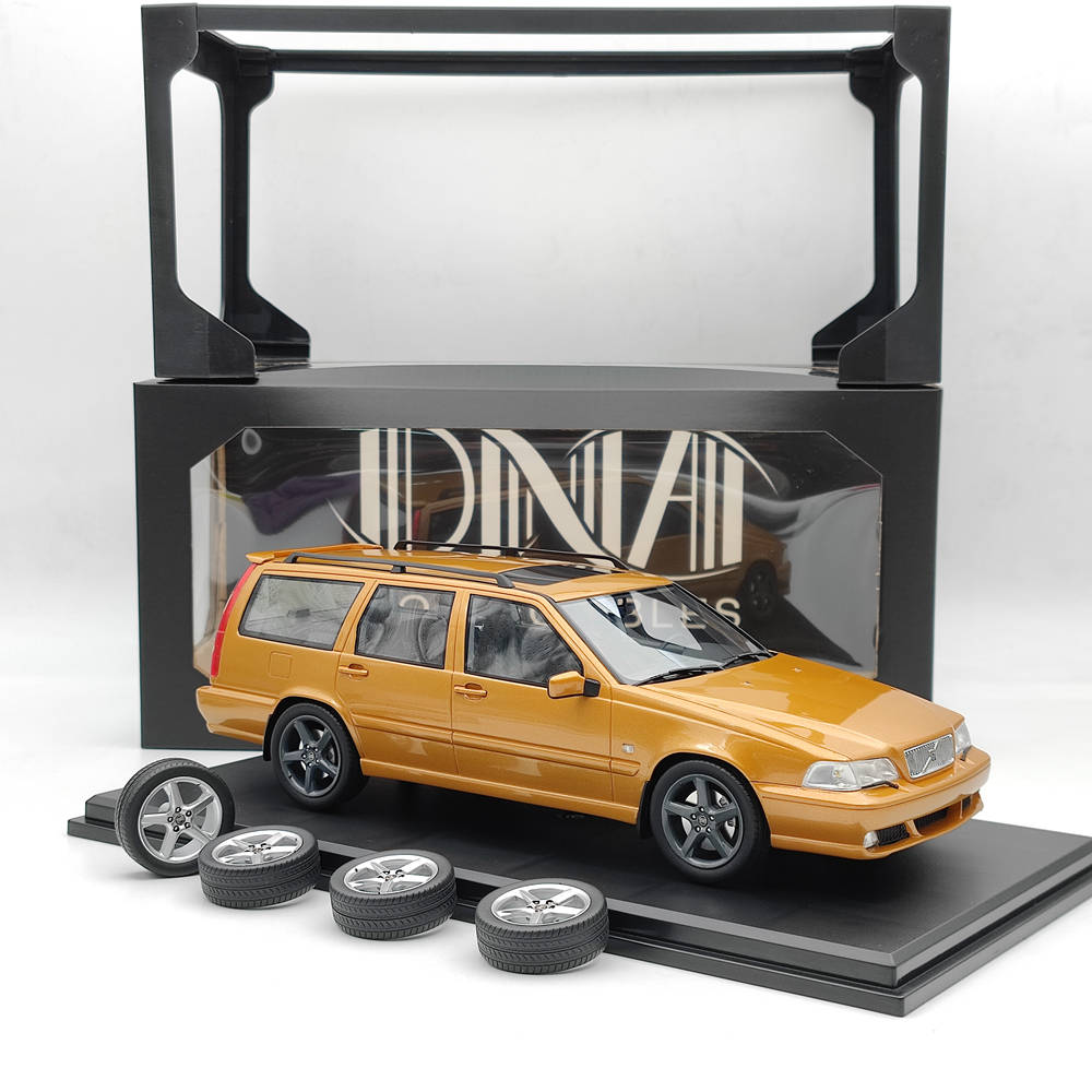 1/18 Scale 1998 Volvo V70 R P80 Resin Model Car - Limited Edition Collectible Toy Gift for Car Enthusiasts | Perfect for Display, Home Decor, and Gifts