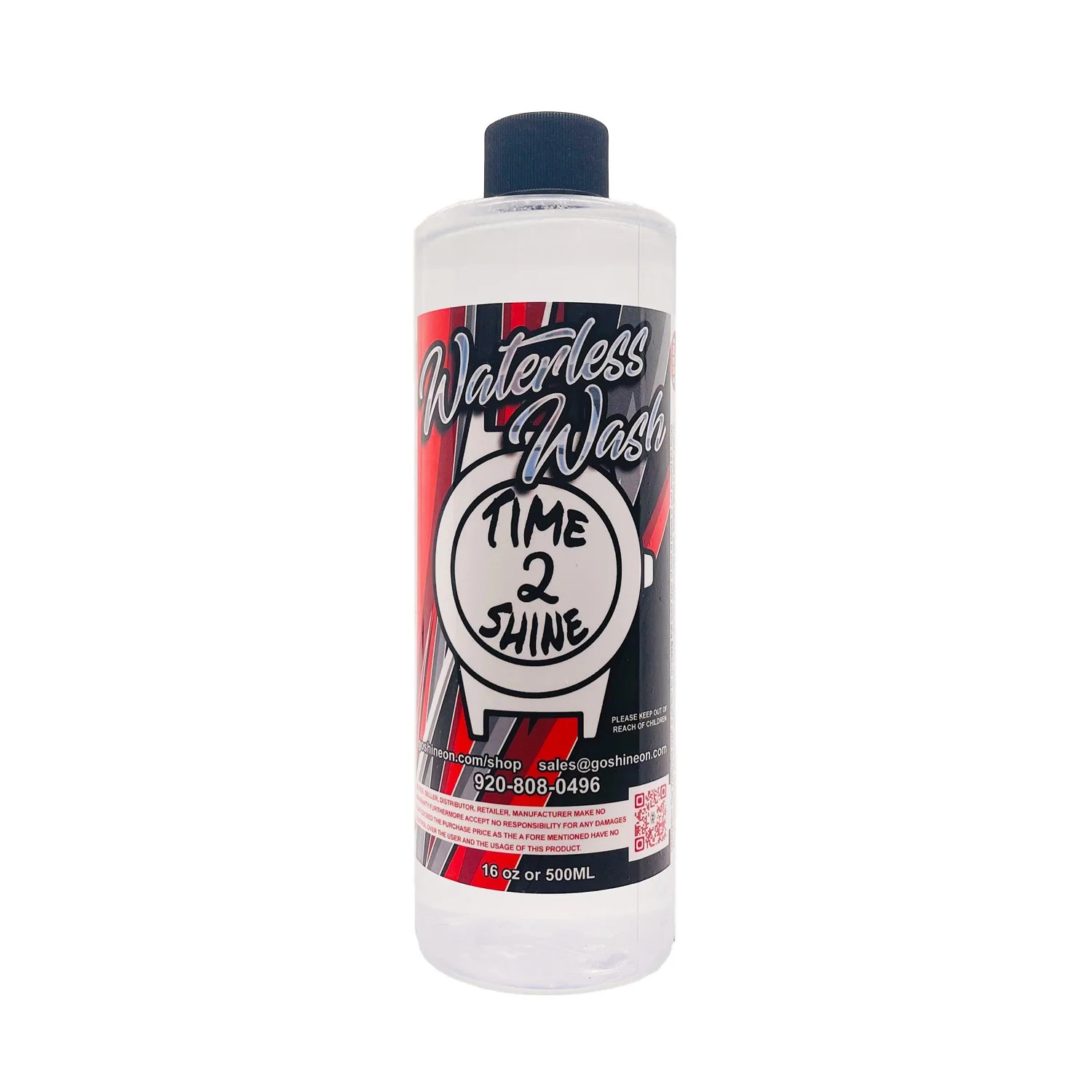 Time 2 Shine Waterless Car Wash Spray - Quick & Eco-Friendly Auto Detailing Solution for Cars, Trucks & SUVs - Perfect for Road Trips, Daily Commutes & Quick Cleanups