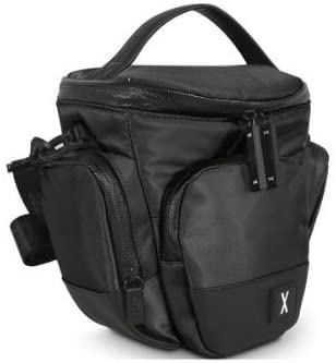 4 Pack Premium Quality Shoulder SLR Camera Messenger Bag - Durable & Waterproof for DSLR Cameras & Accessories - Perfect for Travel, Photography & Everyday Use (Black)