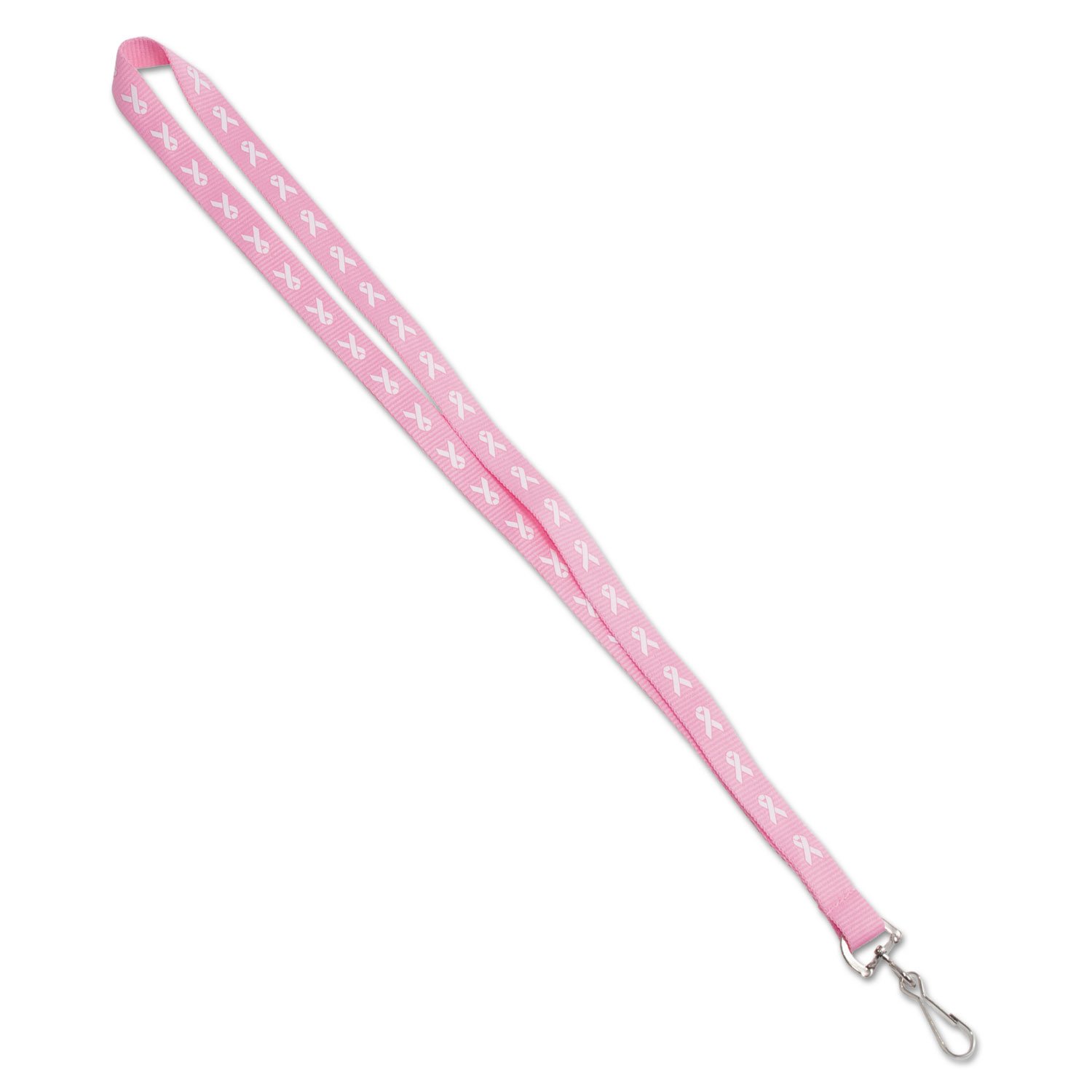 Pink Breast Cancer Awareness Lanyards for Events & ID Badges