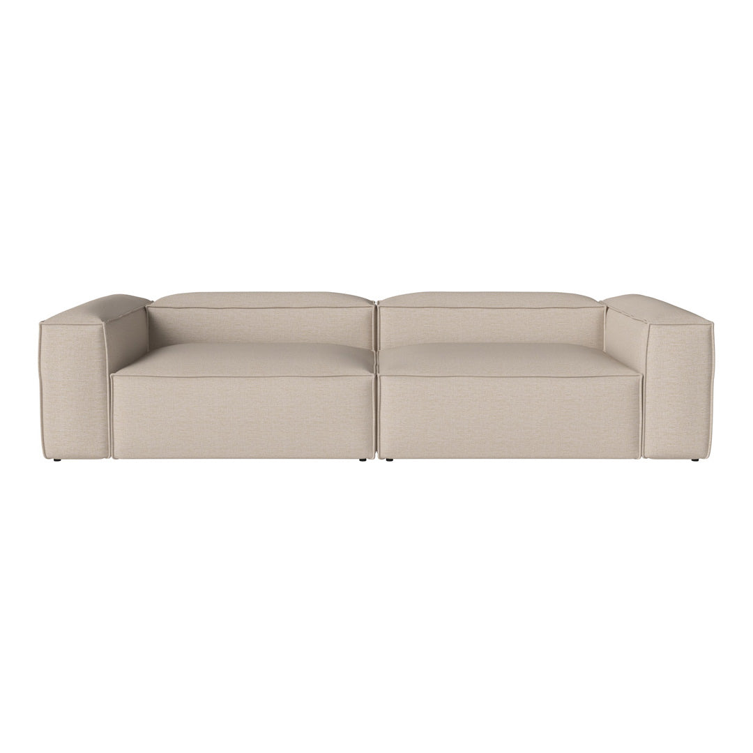 Cosima 2-Seater Sofa - Modern Fabric Loveseat for Small Spaces | Perfect for Living Room, Apartment & Office Waiting Area