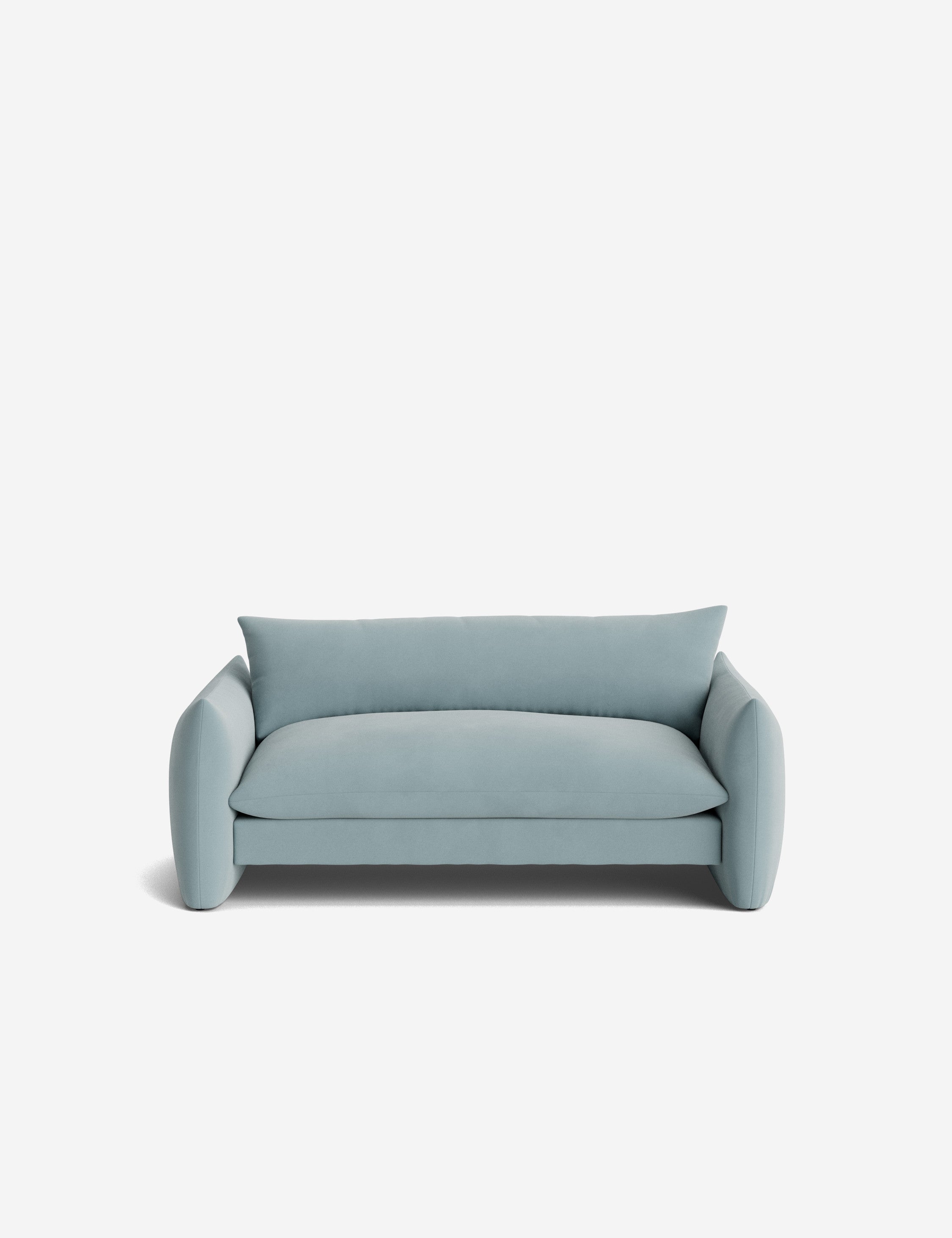 Sky Blue Classic Velvet