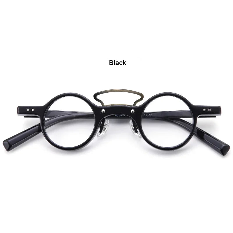Aror Women's Full Rim Oval Double Bridge Acetate Eyeglasses 56011 - Stylish Reading Glasses for Work, Office & Everyday Fashion