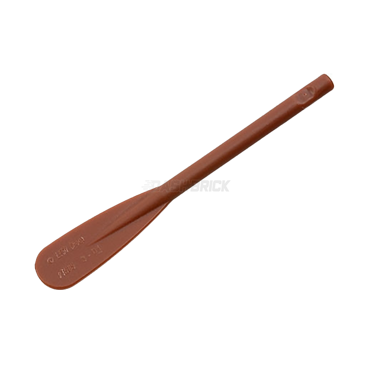 LEGO Minifigure Accessory - Reddish Brown Paddle & Boat Oar [87585] for LEGO Sets, DIY Boat Building & Miniature Scenes