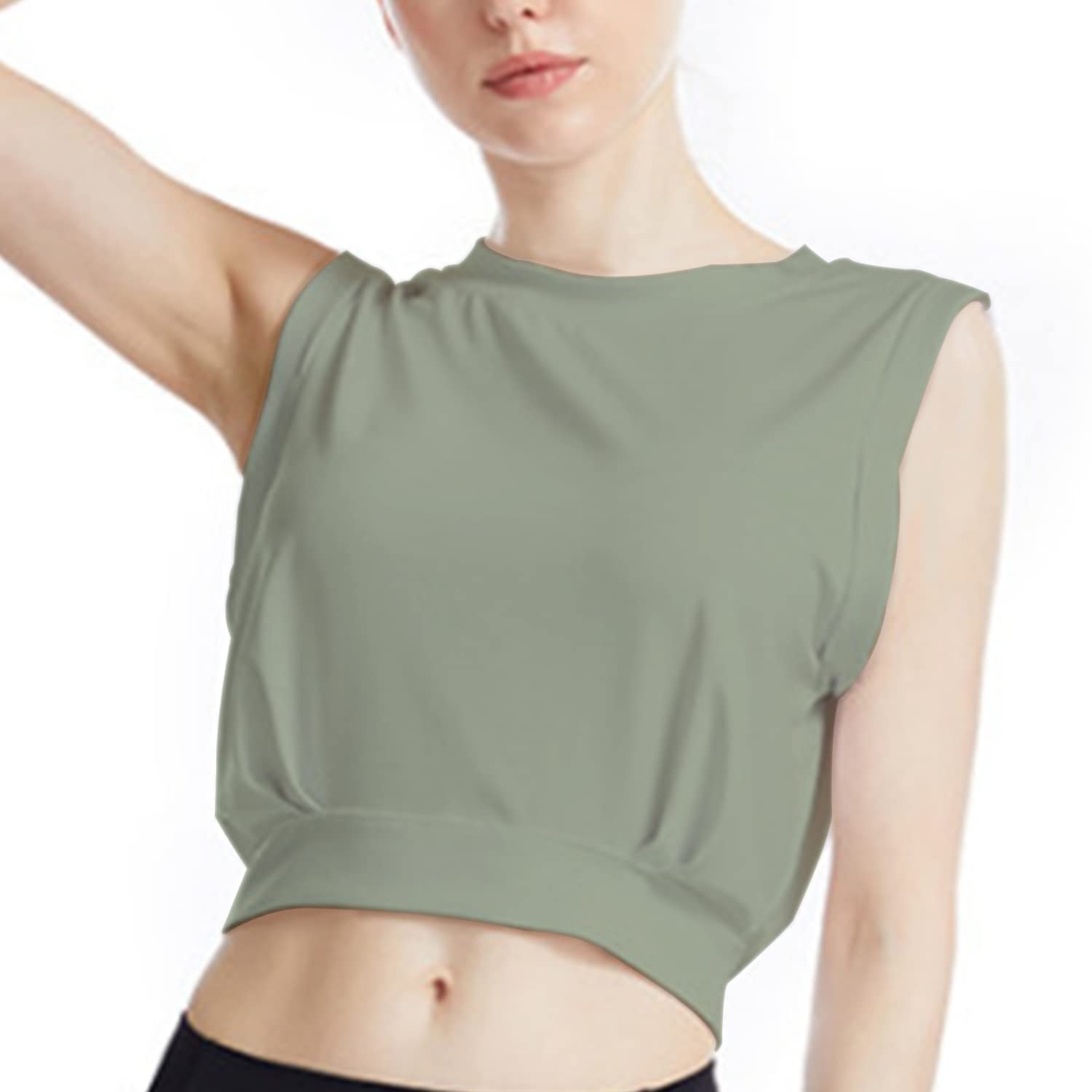 Women's Workout Tank Tops - Breathable Sleeveless Athletic Crop Tops for Yoga, Running & Gym | Perfect for Fitness, Sports & Active Lifestyle