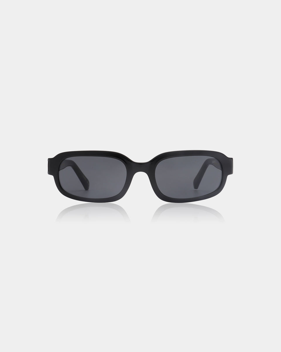 A. Kjaerbede Black Sunglasses for Men & Women - Stylish UV Protection Shades for Outdoor Activities, Driving, and Beach Vacations