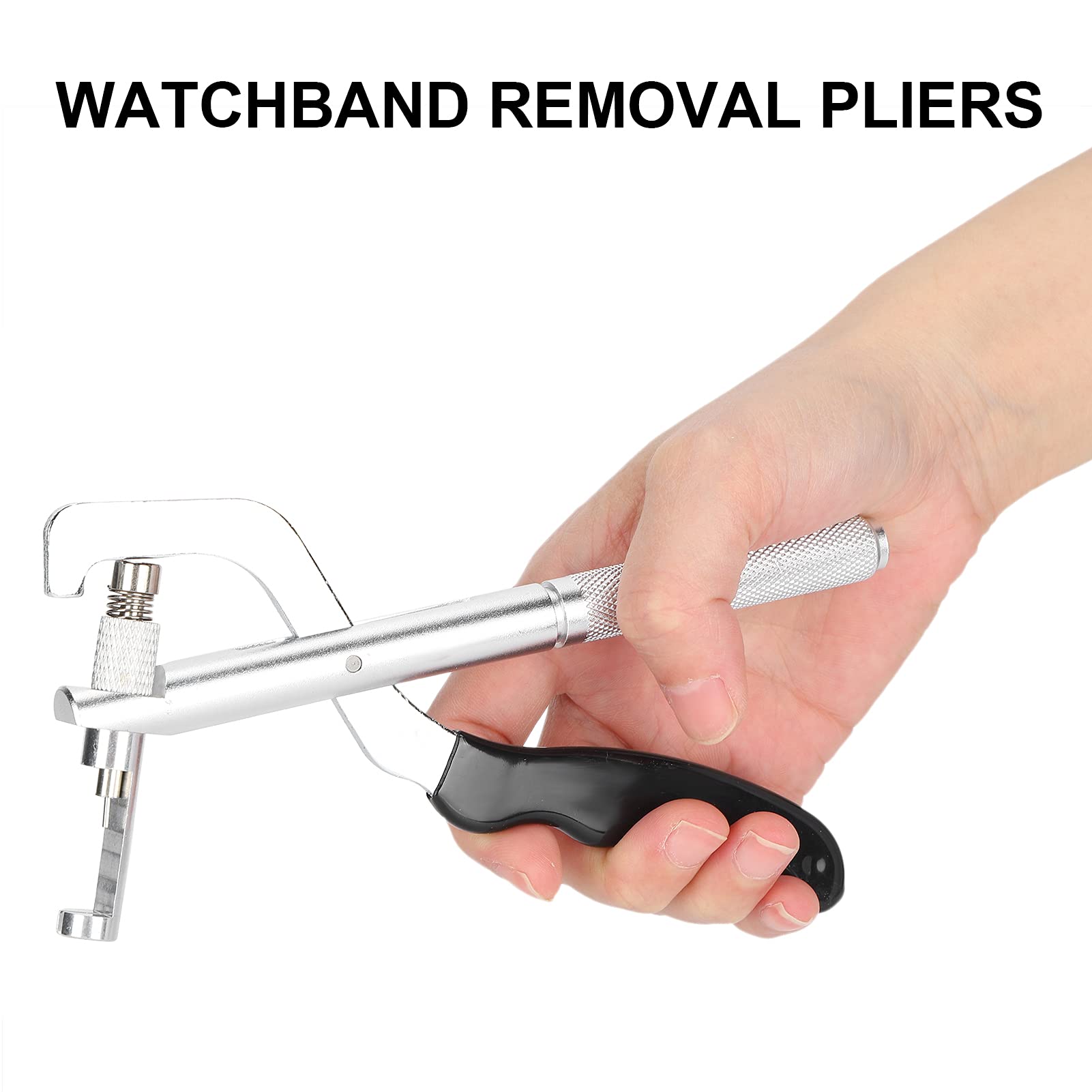 Watch Band Removal Pliers - Spring Assisted Watch Repair Tool for Watchmakers | Professional Watch Strap Link Pin Remover | Perfect for Watch Repair Shops & DIY Enthusiasts