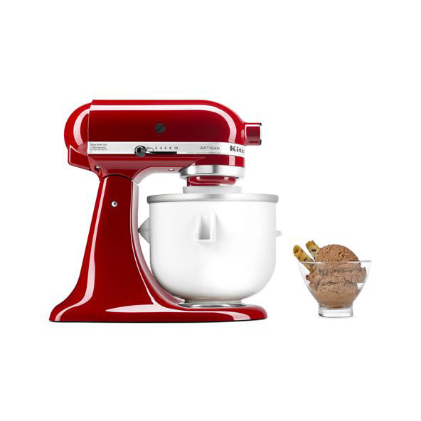 KitchenAid Ice Cream Maker Attachment for Stand Mixers - Homemade Frozen Desserts & Gelato Maker - Perfect for Parties, Family Gatherings & Summer Treats