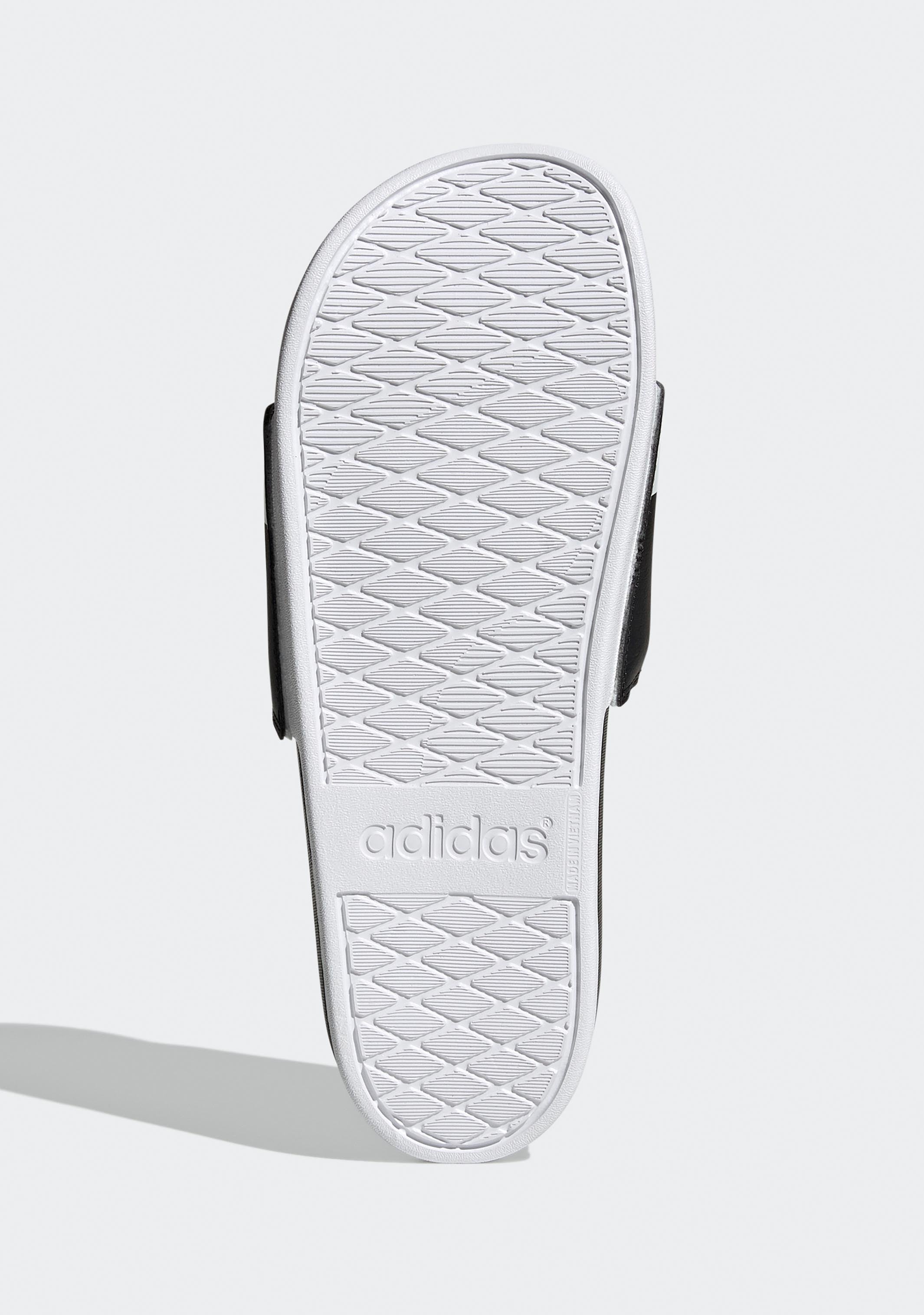 Adidas Unisex Adilette Comfort Slides - Lightweight & Cushioned Shower Sandals for Men & Women - Perfect for Pool, Beach, Gym & Lounge