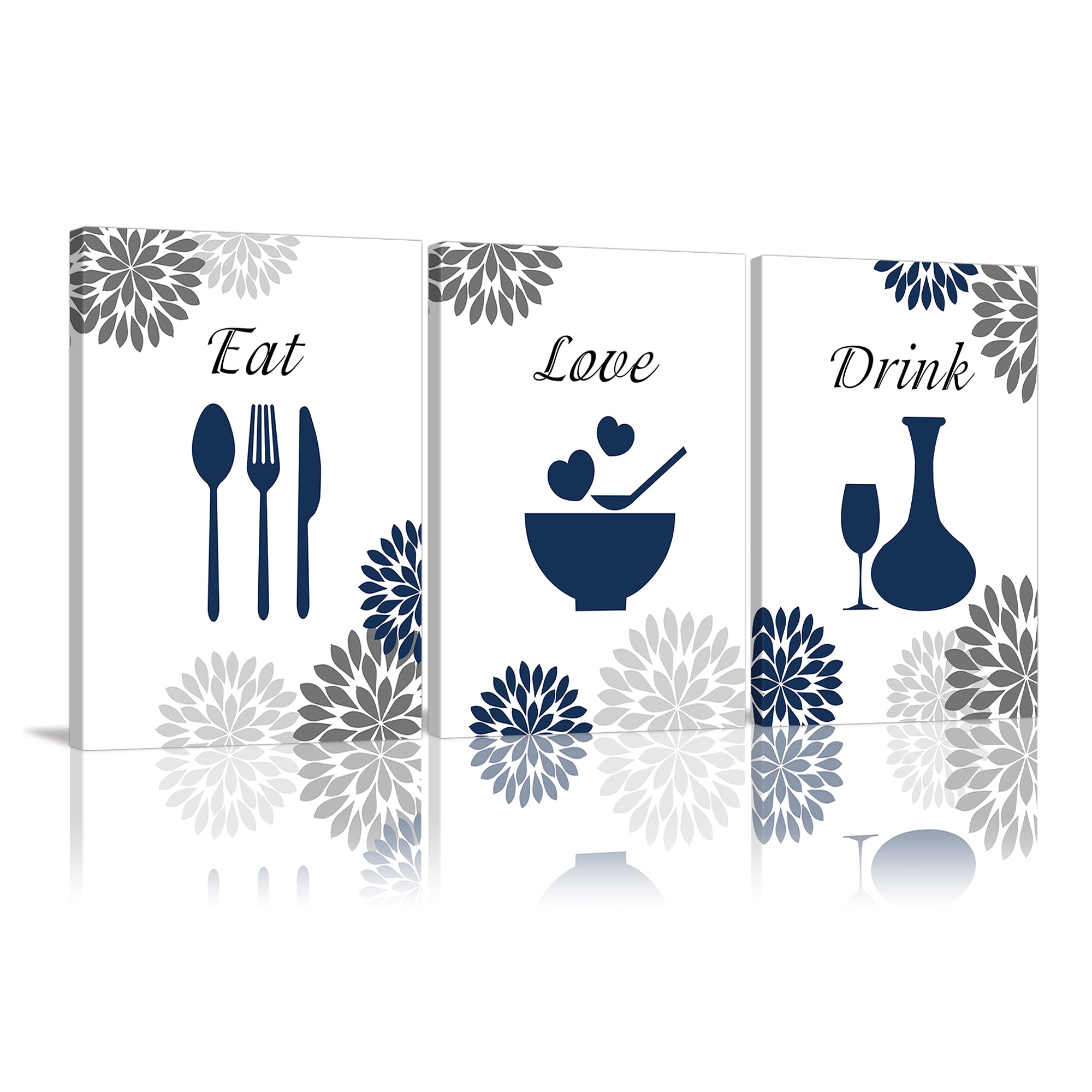 AMEMNY Abstract Floral Gold Foil Wall Art - Breathe Relax Unwind Soak Bathroom Decor - Farmhouse Style Inspirational Sign Poster - Framed Ready to Hang 20x28 Inches - Perfect for Bathroom, Spa, Bedroom & Living Room Wall Decor