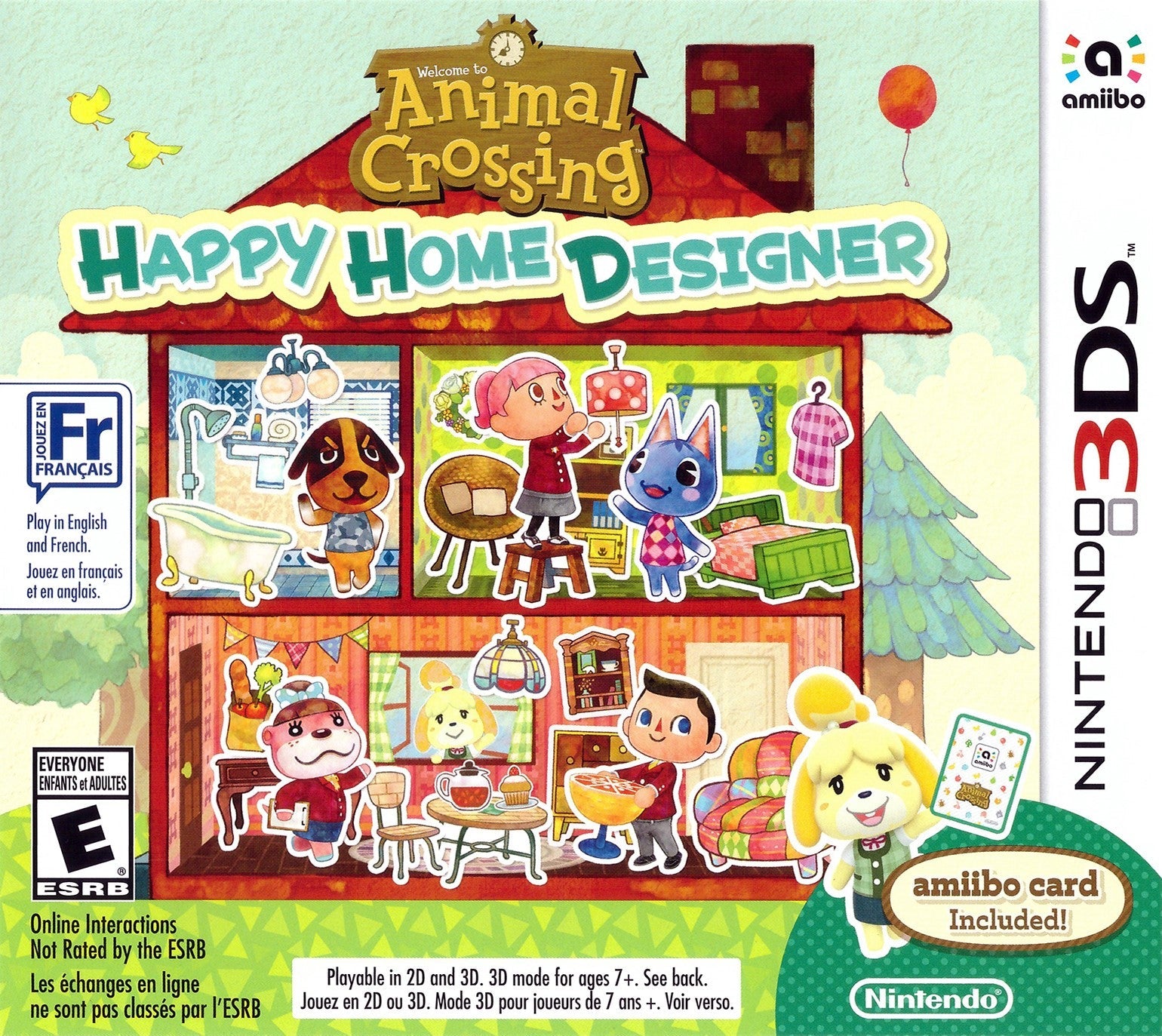 Animal Crossing: Happy Home Designer - Nintendo 3DS Game | Design Dream Homes for Villagers | Perfect for Relaxing & Creative Play