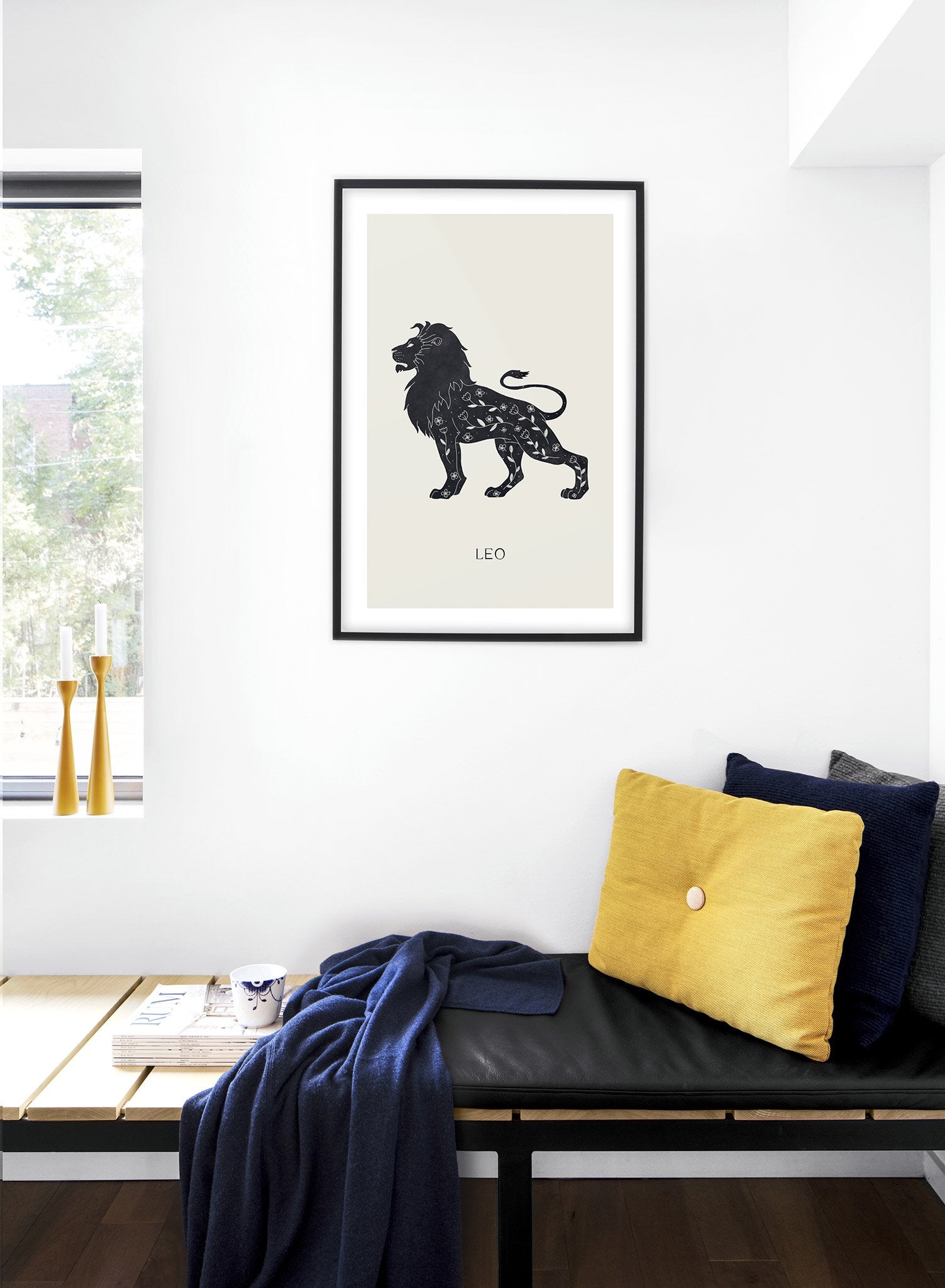 Leo Poster - High-Quality Wall Art Decor for Home, Office & Gifts | Perfect for Living Room, Bedroom & Office Decorations