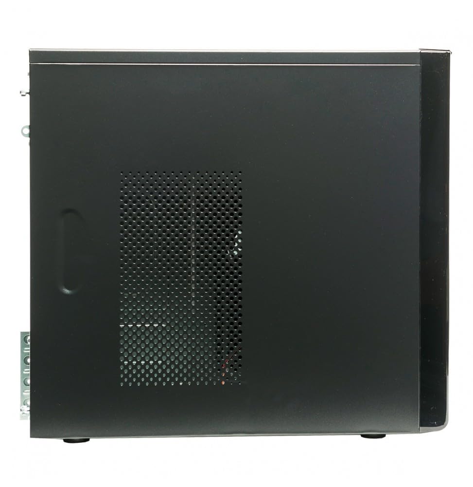 Dark Shadow Tower 500W Black Computer Case - ATX/Micro-ATX/ITX PC Tower Chassis with SGCC Steel for Home & Office Use | Gaming PC Builds & Workstation Setups