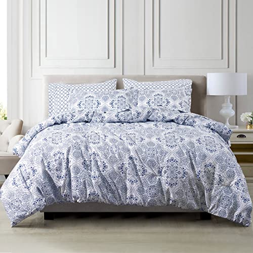 White and Blue