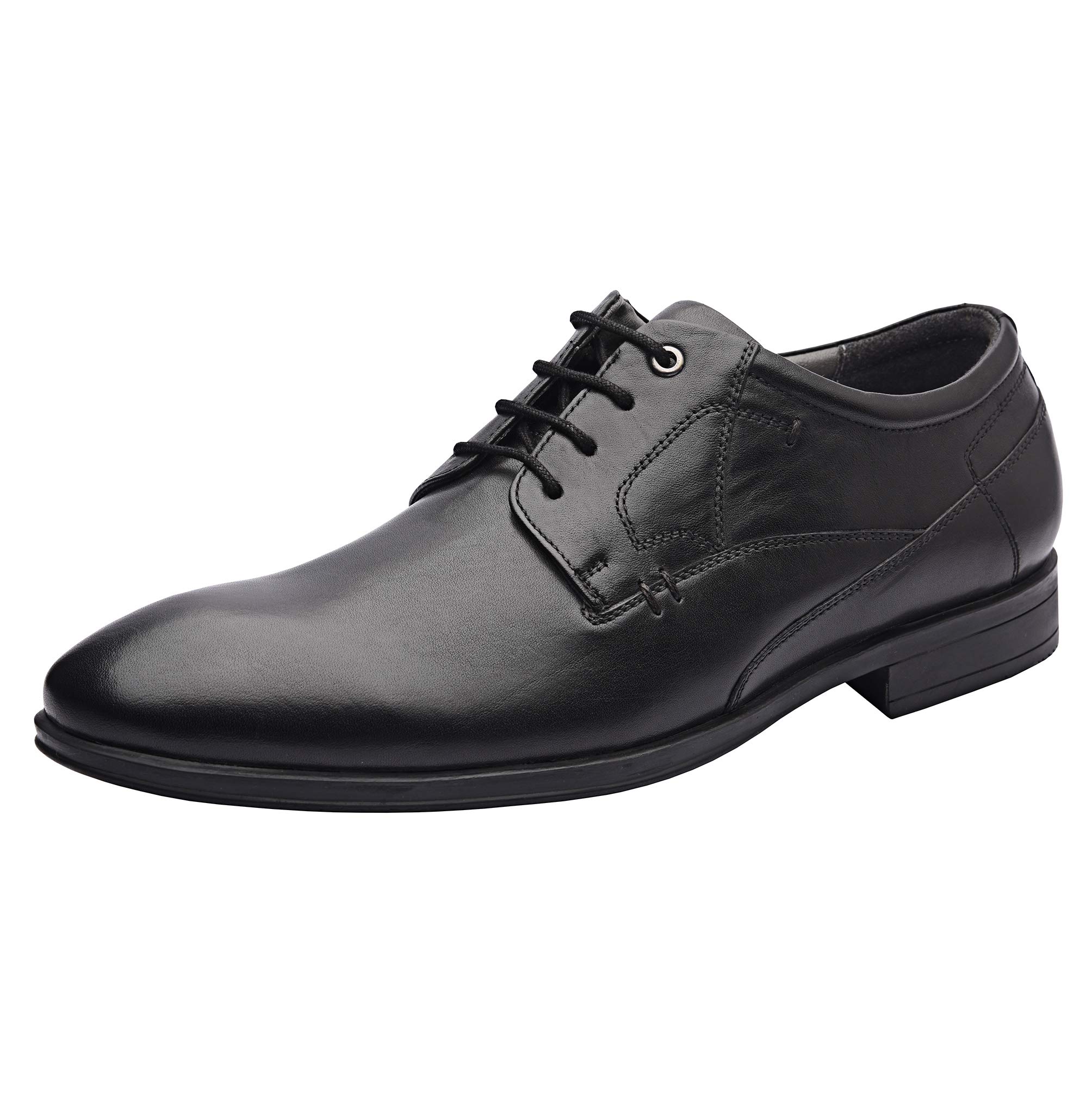 ALLONSI Genuine Leather Dress Shoes for Men - Wingtip Oxford Business Shoes with Handcrafted Detailing | Lightweight Comfortable Sole for Work & Formal Occasions | Premium Quality Leather Shoes for Office, Weddings & Daily Wear