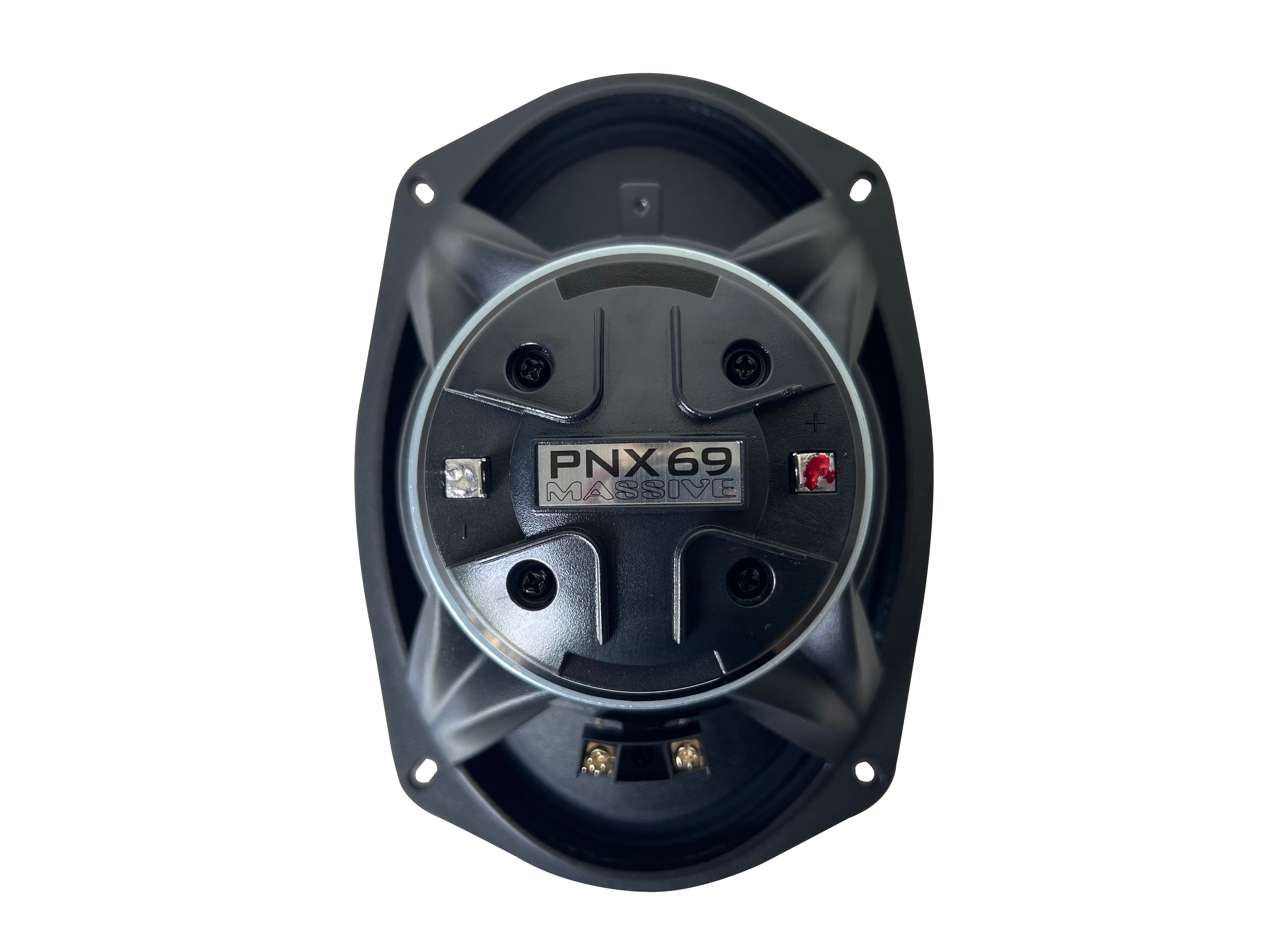 PNX69 6x9 Inch 4 Ohm Waterproof Mid-Range Coaxial Speaker - 180W RMS Power - Pro Audio Car & Marine Stereo System Upgrade (Sold Individually) - Perfect for Boats, Trucks & Custom Audio Installations