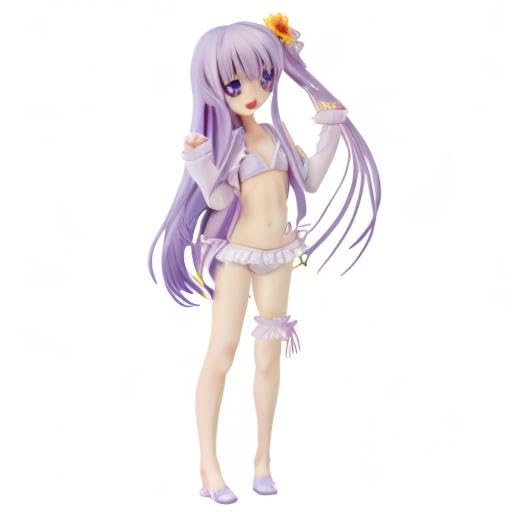 PLUM Angels 3-Piece Jun Goto Bikini Version 1:7 Scale PVC Anime Figure - Perfect for Anime Collectors, Display Shelf Decoration, and Gift Giving