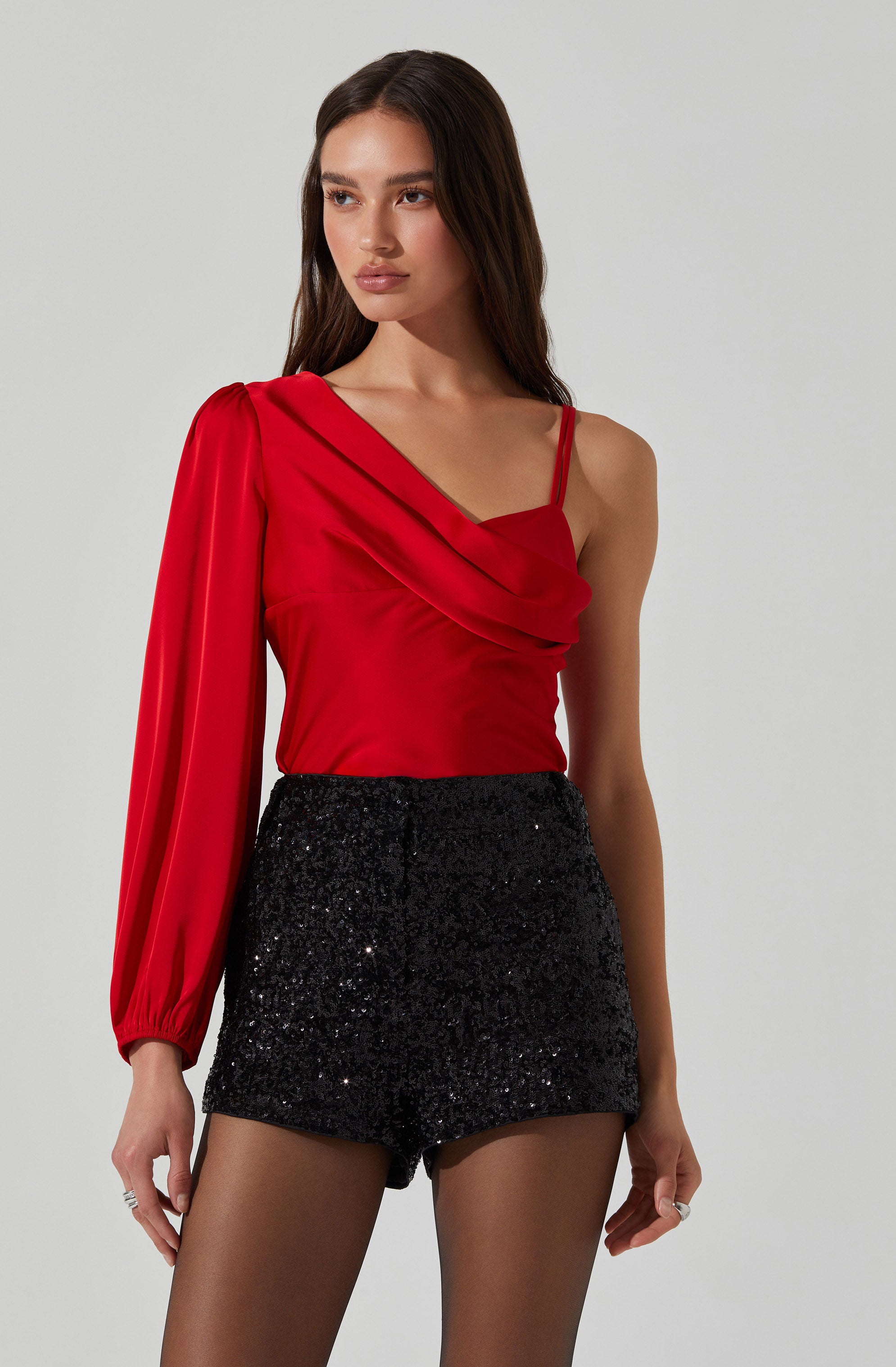 Jenah One Shoulder Top for Women - Trendy Off Shoulder Blouse for Summer & Party Wear - Perfect for Beach, Date Night & Special Occasions