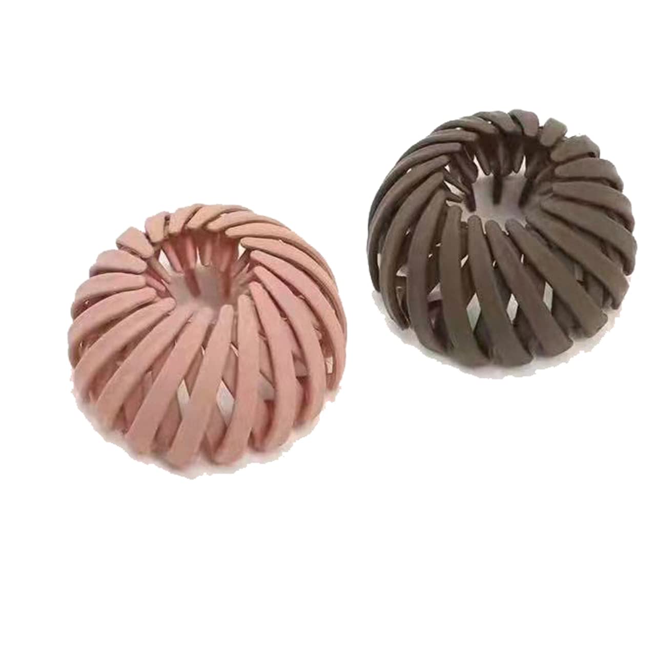 STYLEDOSE Multicolor Bird Nest Hair Clips - Expandable Bun & Ponytail Holder for Women & Girls (Style-3) - Perfect for School, Work, Parties & Everyday Hairstyles