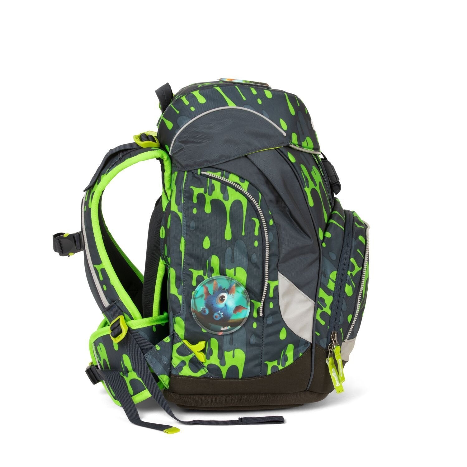Ergobag School Backpack Set - 6 Piece Kids Backpack with Pencil Case & Accessories for Boys & Girls | Perfect for Elementary Students, Daycare & Travel