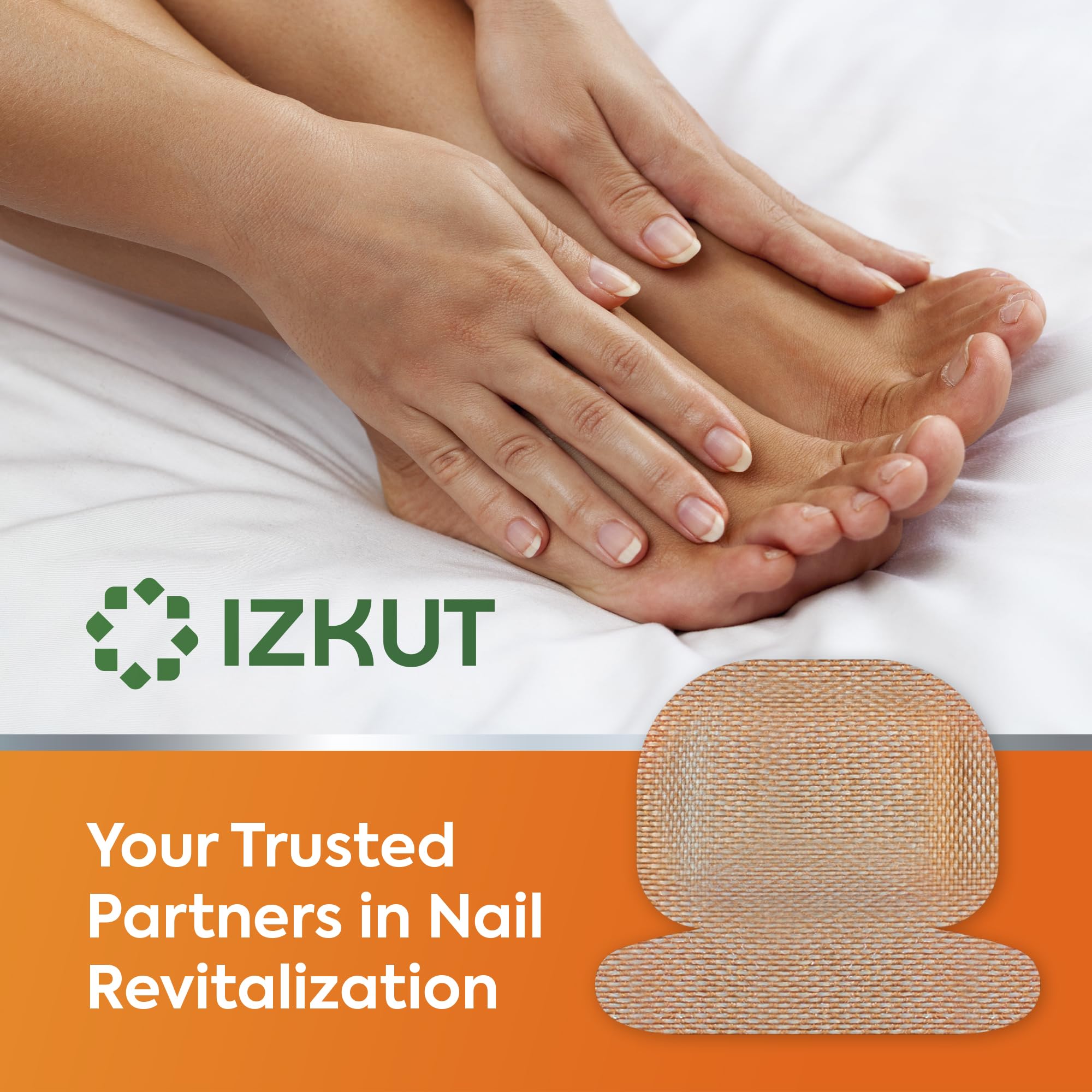 Toenail Fungus Treatment Patches - 32 Medicated Patches with 1% Tolnaftate for Effective Fungal Nail Repair | 8-Hour Overnight Renewal | Doctor-Recommended Solution for Athlete's Foot & Nail Fungus | Perfect for Nighttime Use During Sleep