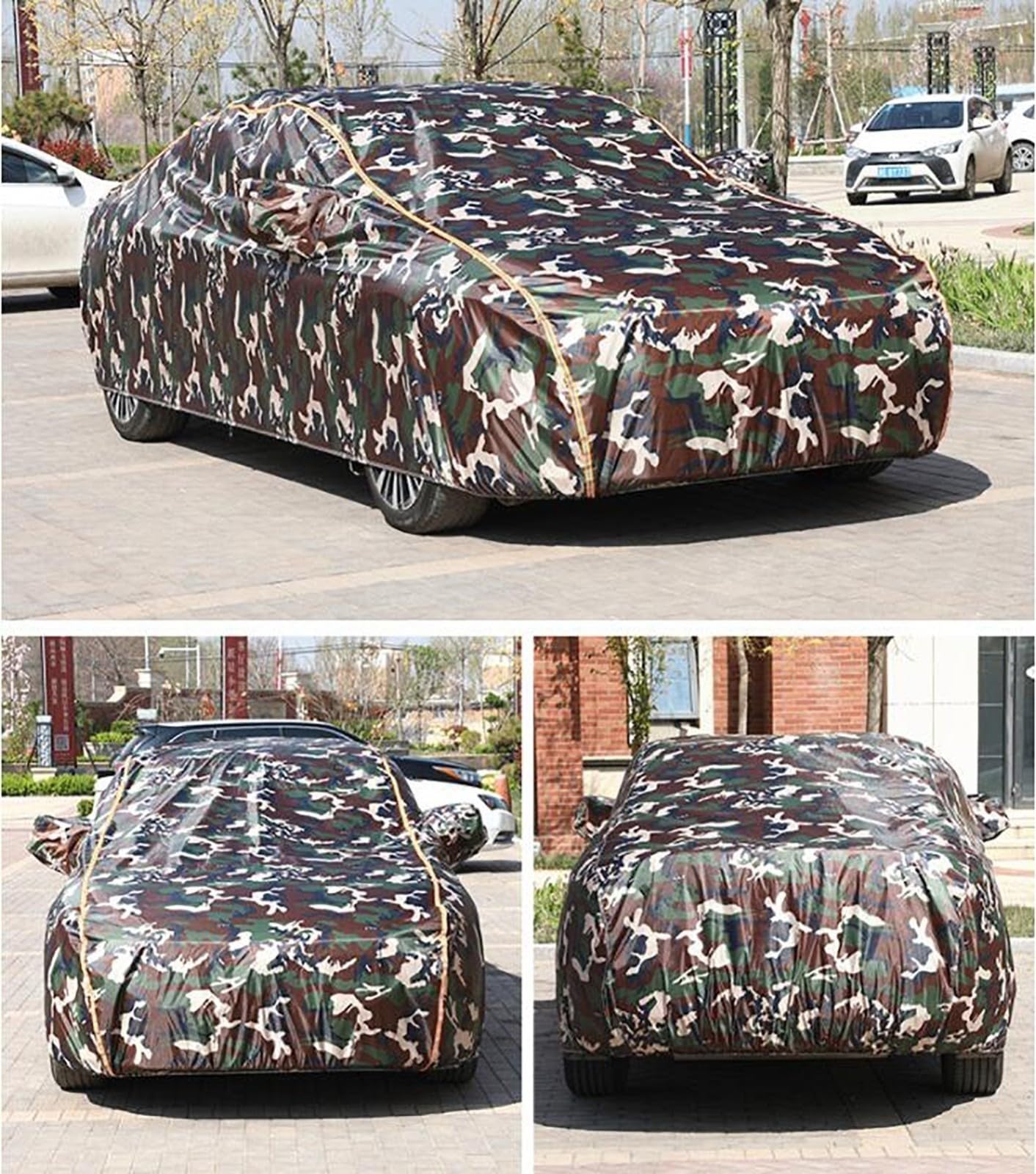 Waterproof Lotus ELETRE Car Cover with Storage Bag & Lock - All-Weather Protection for Rain, Snow, Dust (Perfect for Garage, Outdoor & Long-Term Parking)