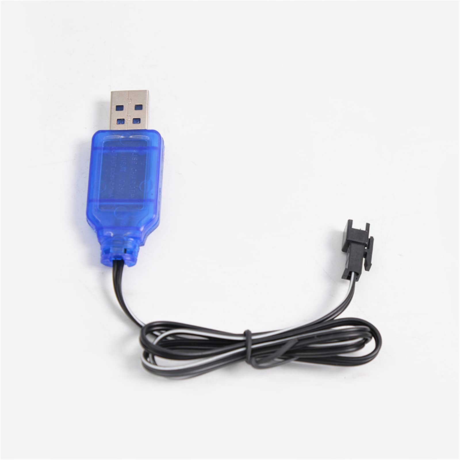 6V USB RC Battery Charger with SM Plug - 4 Pack - Fast Charging for 1/10 RC Cars, Toys, Drones - Perfect for Hobbyists & Remote Control Enthusiasts
