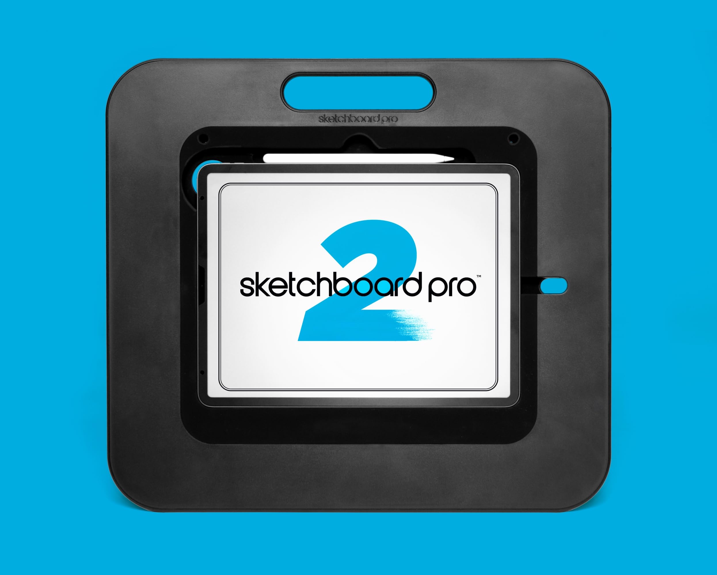 SKETCHBOARD PRO 2 iPad Drawing Stand - Adjustable Holder for iPad Pro 11-inch & Air 4th-5th Gen (Black) - Perfect for Digital Artists, Illustrators & Designers - Ideal for Studio, Home & On-the-Go Creative Work